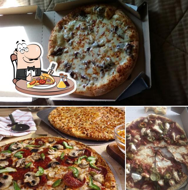 Order different kinds of pizza