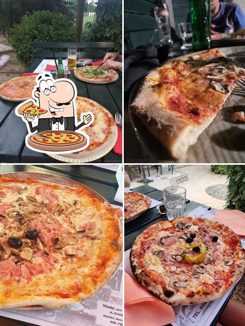 Scegli tra le molte varianti di pizza