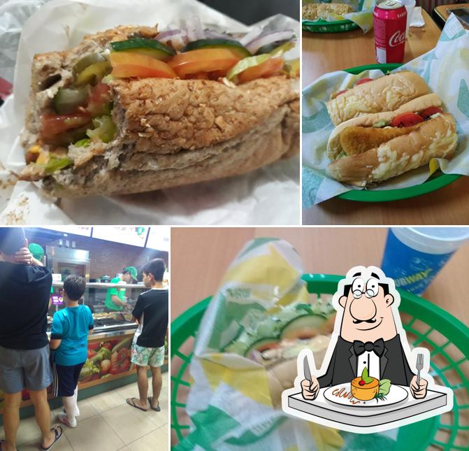 Comida em Subway