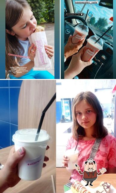 Мороженое в "Кафе #абдымашкi"