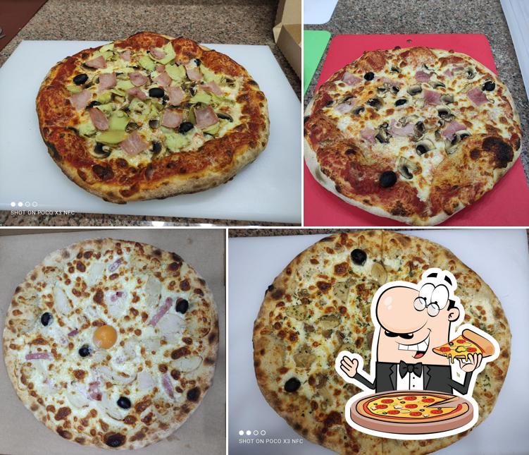 A Pizza-yolo, vous pouvez prendre des pizzas