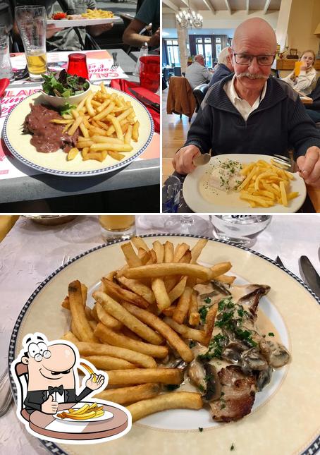 Essayez des frites à Restaurant Au Coq d'Or Calais