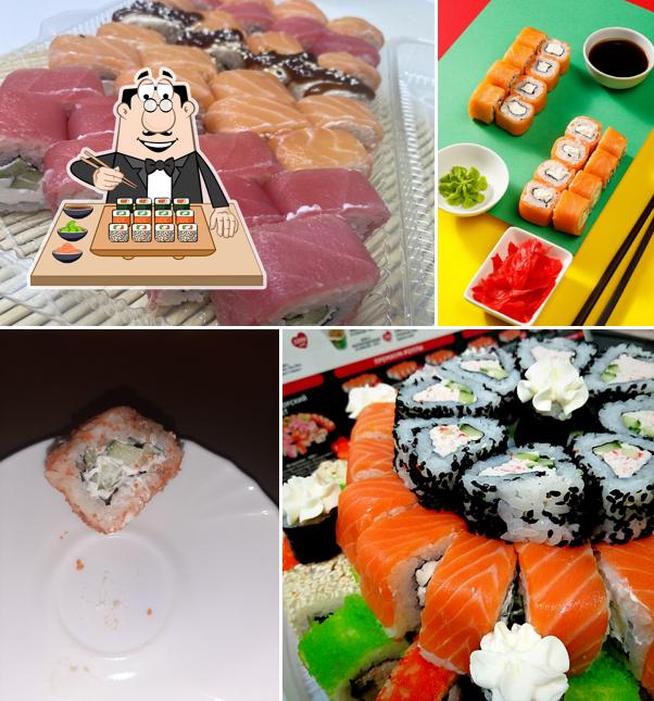 Essayez différentes options de sushi