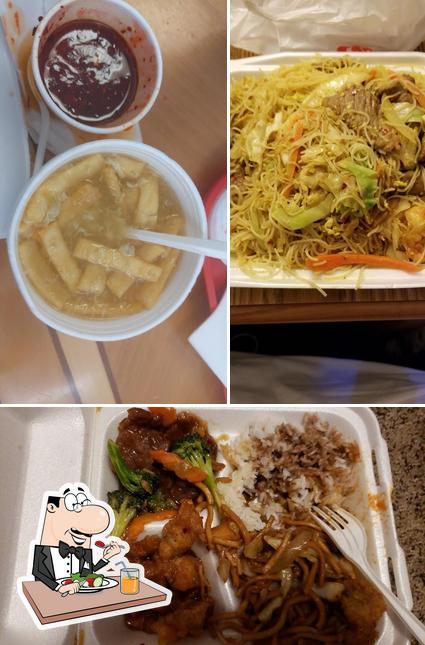 Food at Great Wall Express