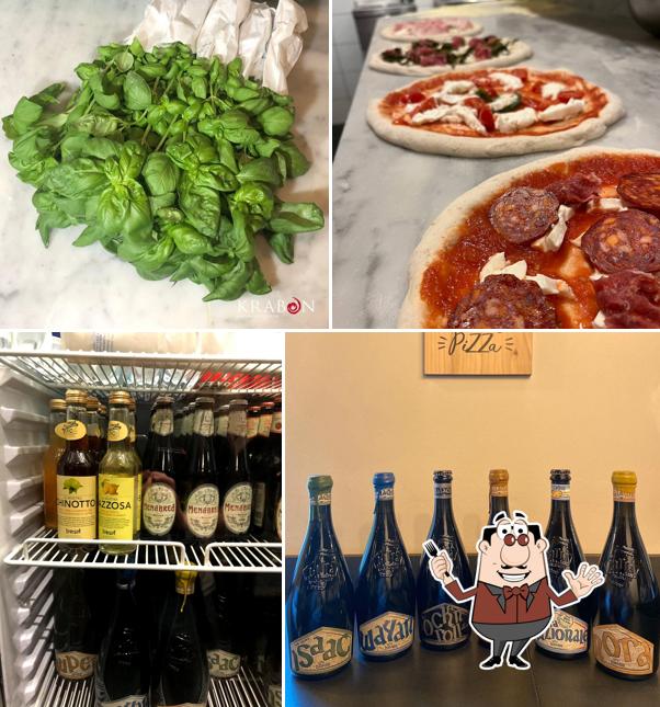 La foto della cibo e bevanda di Krabon . . . naturalmente pizza