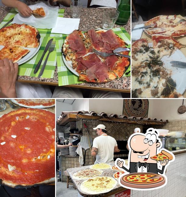 Prenditi tra le svariate varianti di pizza