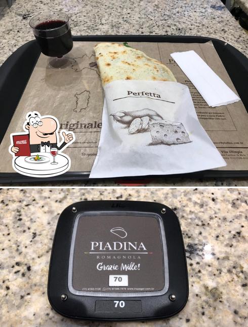 Comida em Piadina Romagnola