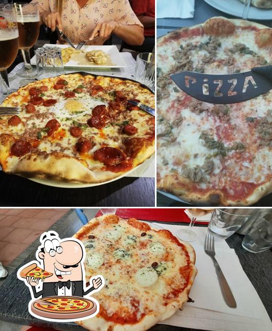 Essayez de nombreux genres de pizzas