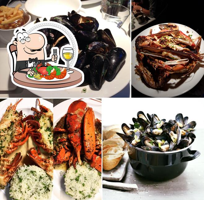 Try out seafood at Lobster Pot