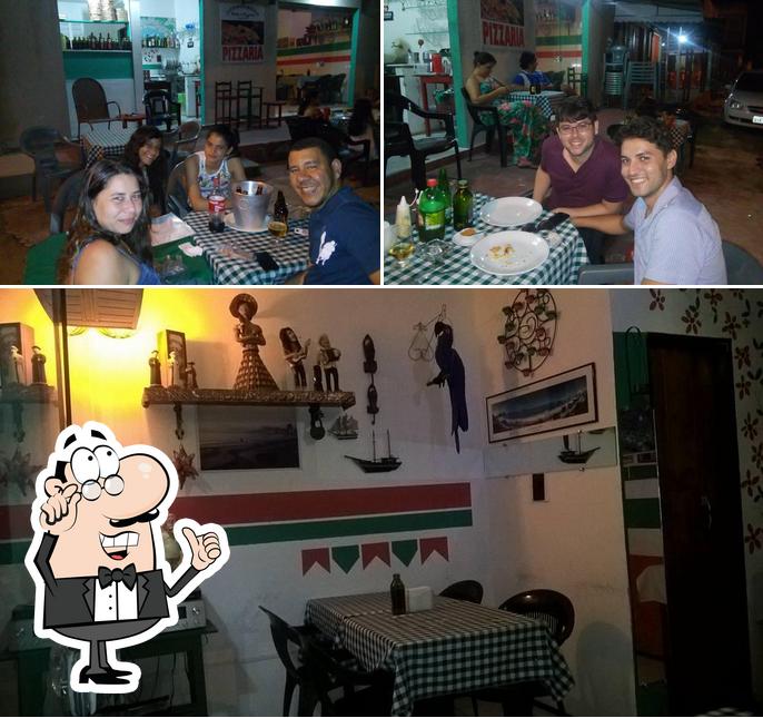 Veja imagens do interior do Pizzaria Copacabana