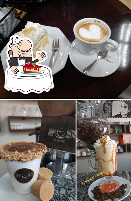 Ana Rosa Café oferece uma gama de pratos doces