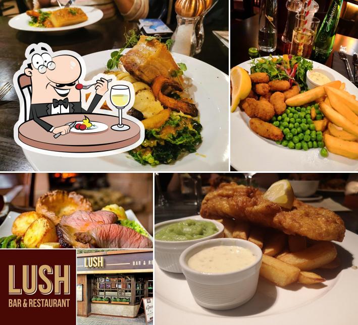 Meals at Lush Bar & Restaurant