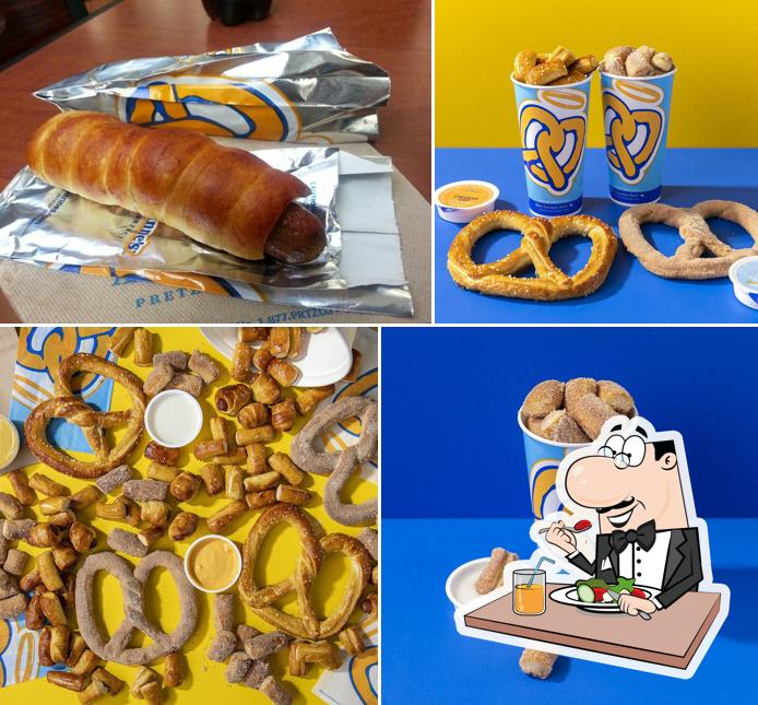 Food at Auntie Anne's