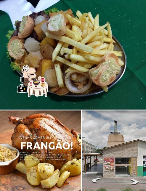 Esta é a foto apresentando comida e exterior no Assados Colombo