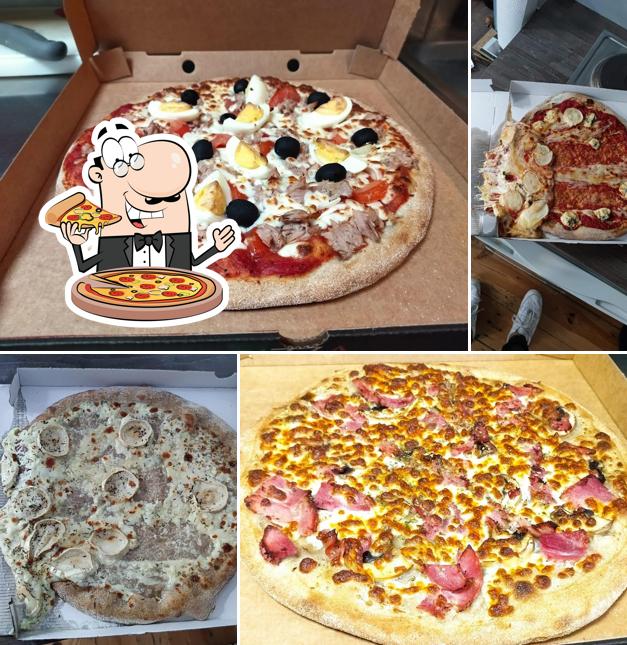 Choisissez des pizzas à Pizzeria ''Lo Crostet''