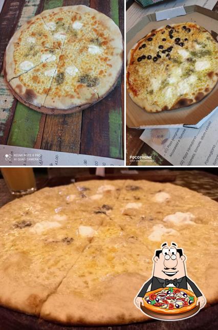 Peça pizza no Pizzeria oási