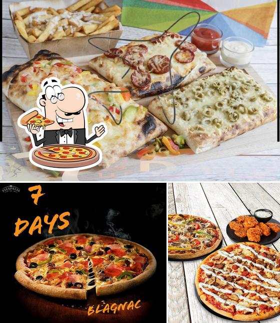 Prenez des pizzas à Seven days tacos kebab Blagnac halal