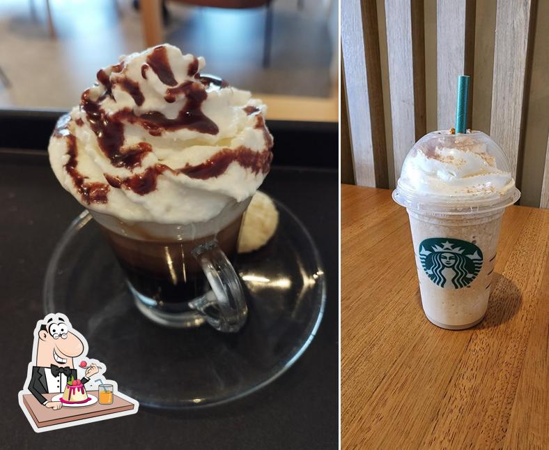 Starbucks oferece uma gama de pratos doces