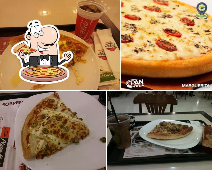 No Pizza Hut Shopping Paulista, você pode provar pizza