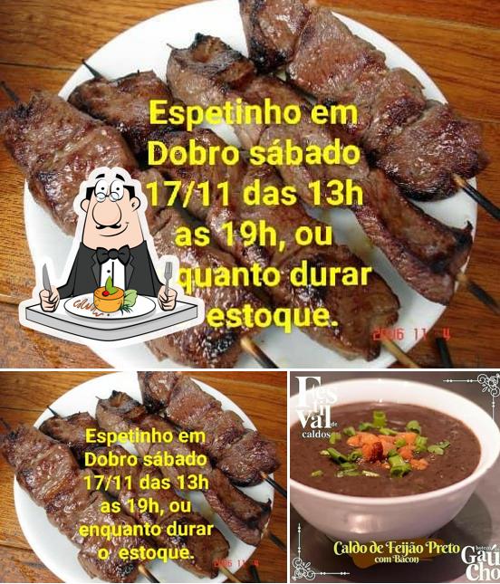 Comida em Boteco do Gaúcho