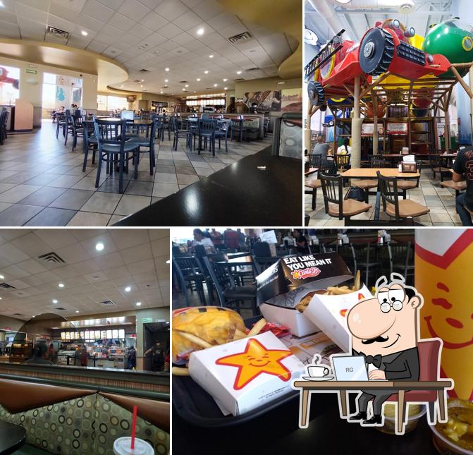 Check out how Carl's Jr looks inside