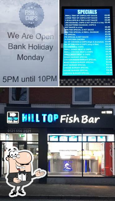 Hilltop store fish bar