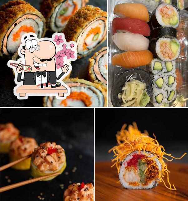 Elige uno de sus diferentes tipos de sushi