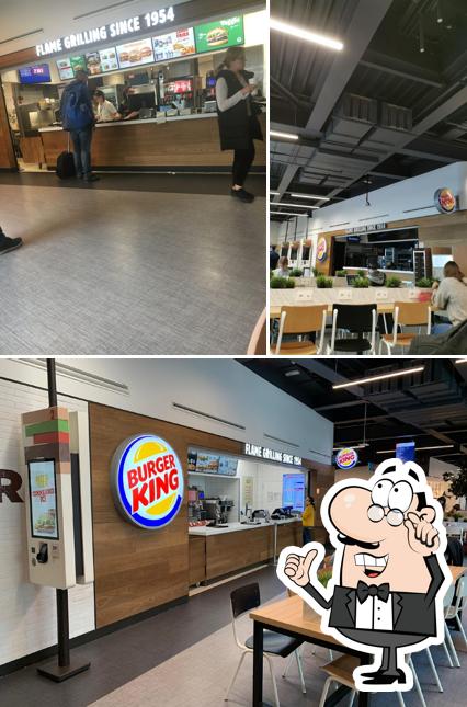 L'intérieur de Burger King