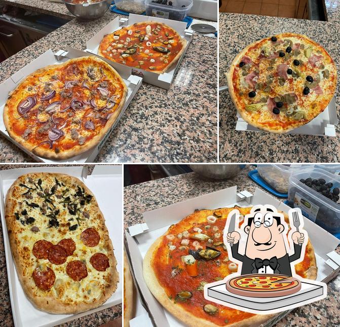 Ordina tra le molte varianti di pizza