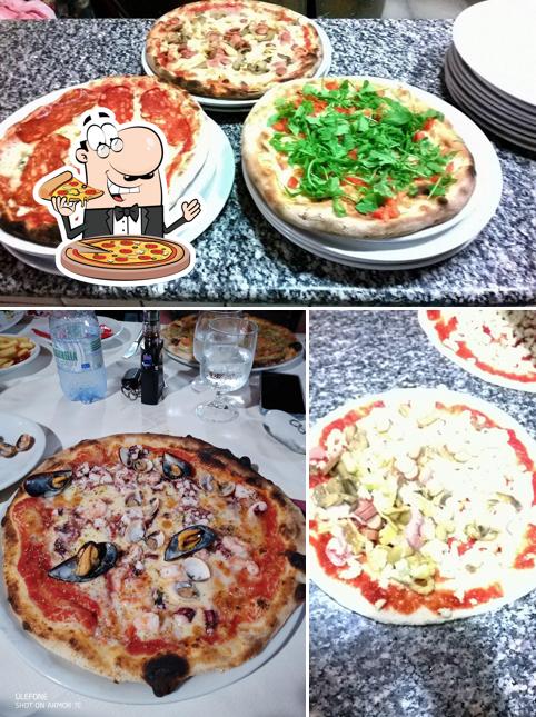 Scegli tra le molte varianti di pizza