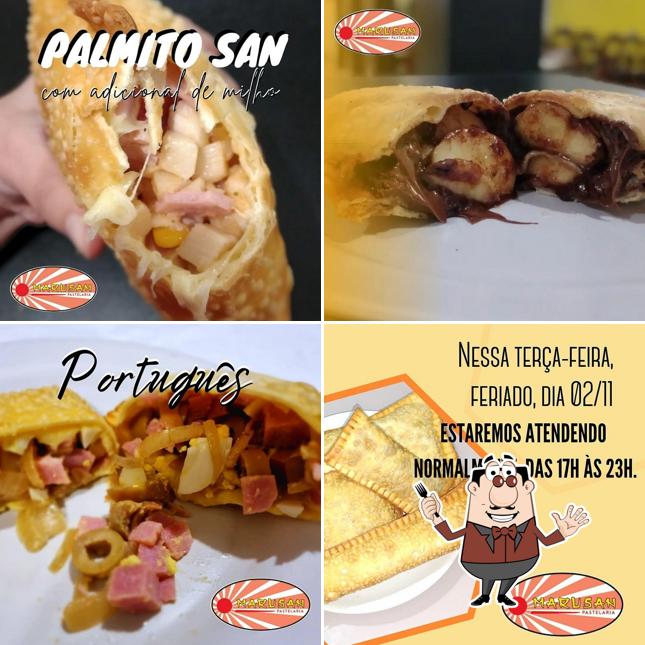 Platos en Marusan Pastelaria