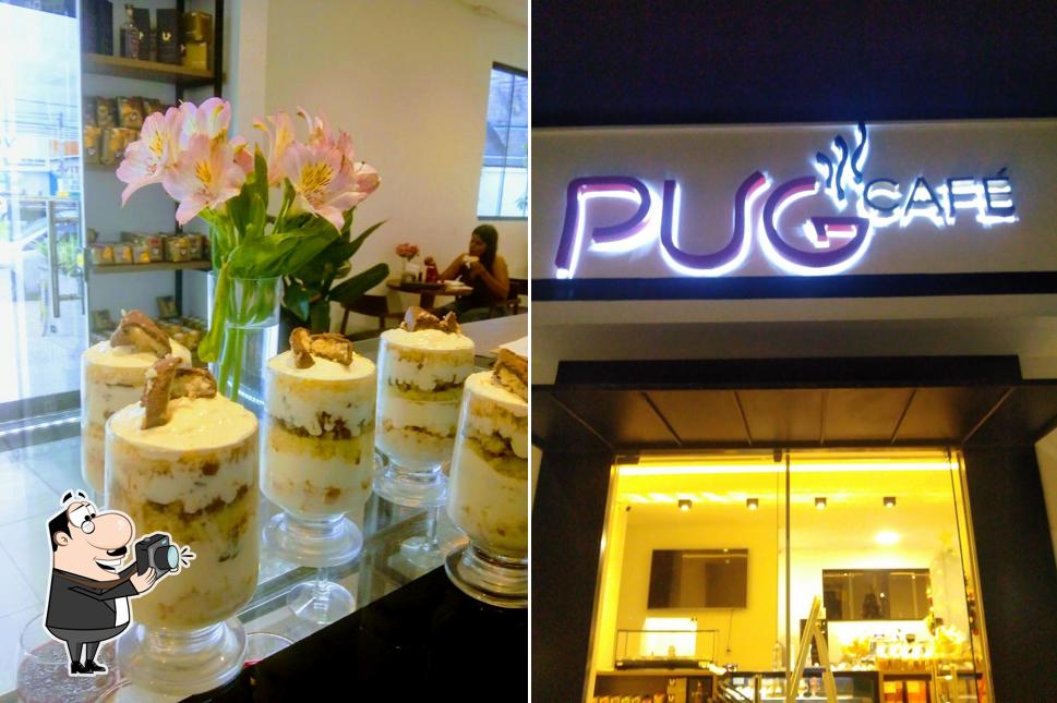 Look at the image of Pug Café