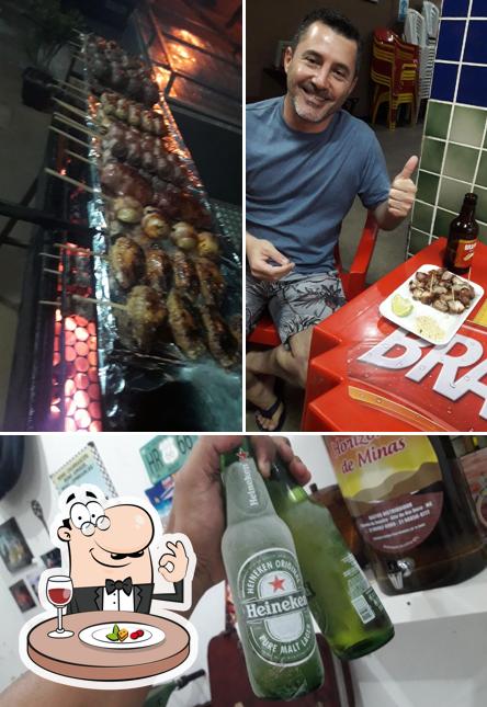 Las fotografías de comida y bebida en Espetinho MK