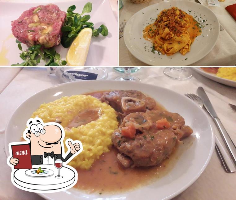 Gerichte im I Tri Basei trattoria meneghina