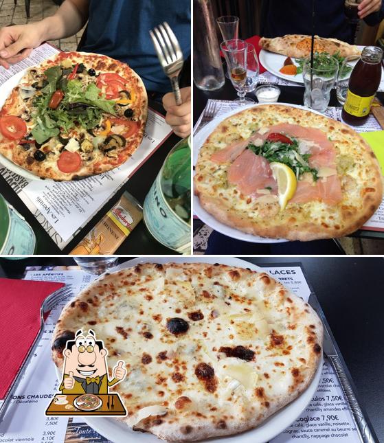 Choisissez des pizzas à La Scala Cognac