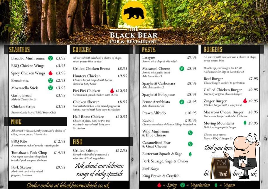 Walsoken Black Bear in Wisbech - Restaurant reviews