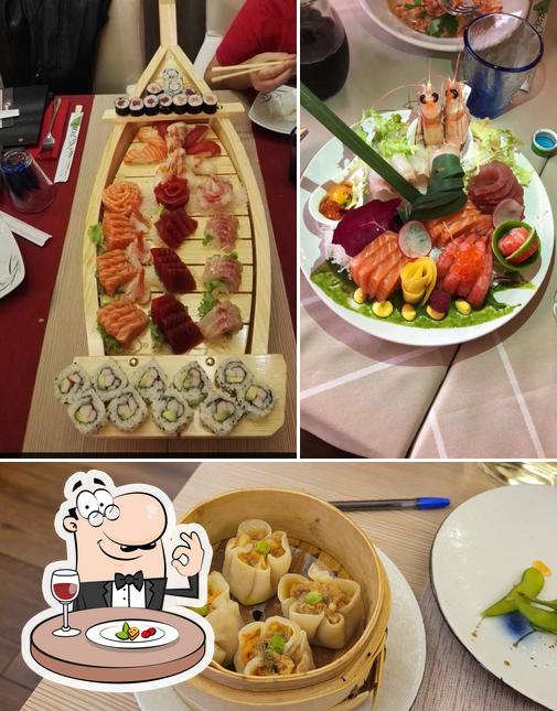 Essen im Ristorante Home Sushi