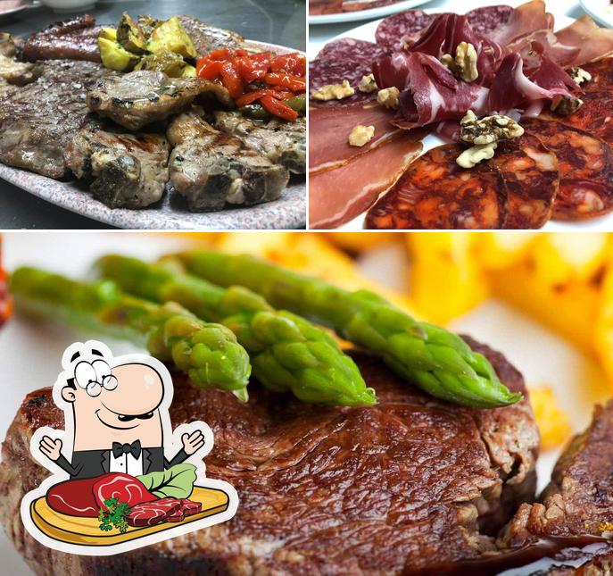 There’s a variety of meals for meat lovers