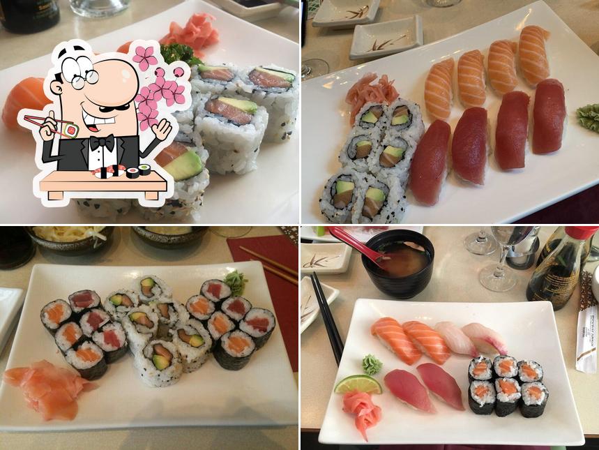 Commandez de nombreuses options de sushi