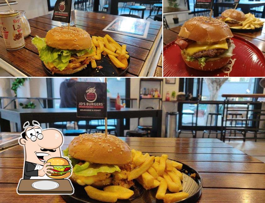 JD’s Burgers & Beers Japanese Fusion’s burgers will cater to satisfy different tastes