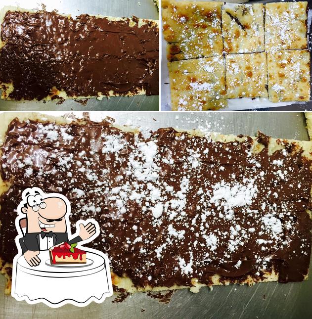 Pizzeria La Ternana Civitavecchia serve un'ampia varietà di dessert