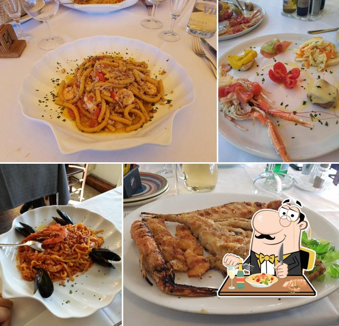 Блюда в "Gambero Rosso Ristorante di Pesce e Carne alla Brace"