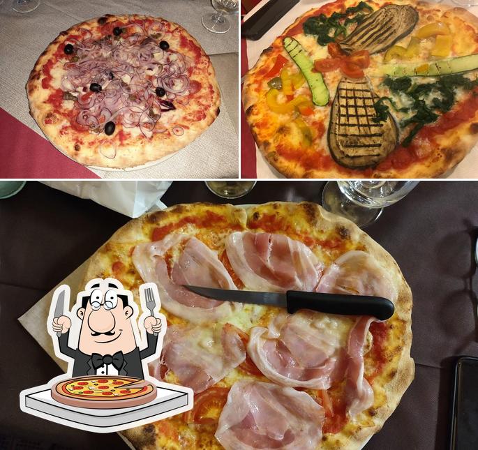 Choisissez des pizzas à Pizzeria e Ristorante Gottardo