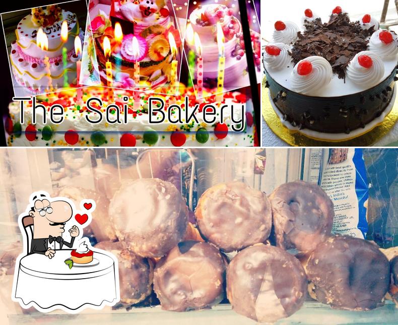 Sai Bakery serves a variety of sweet dishes