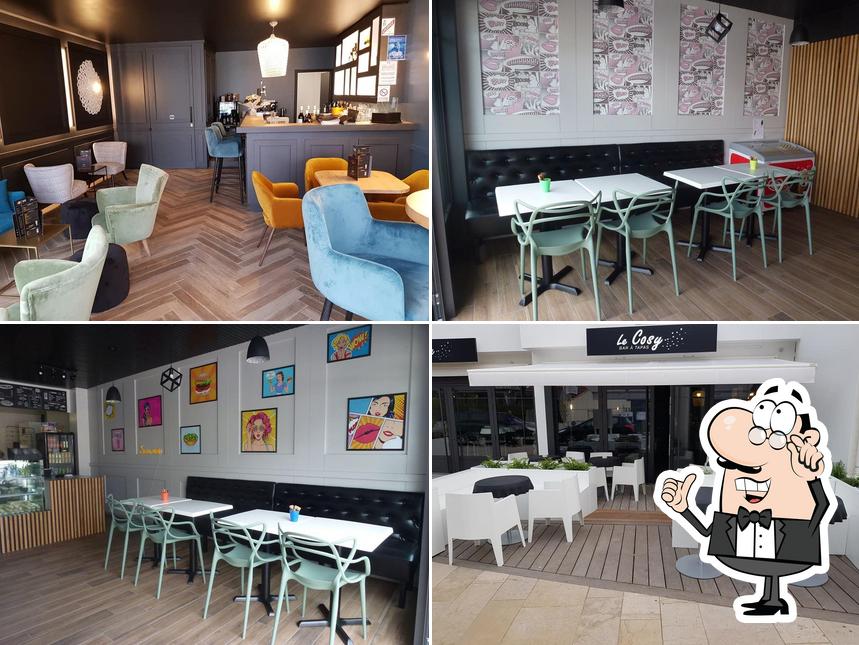 L'intérieur de Le Cosy Resto & Burger