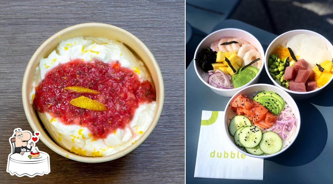 Dubble Lyon Part-Dieu - Healthy Food propose une sélection de plats sucrés