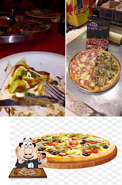 Experimente pizza no Pizzaria Pizza Formosa