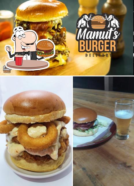 Experimente um hambúrguer no Mamut's Burger Delivery