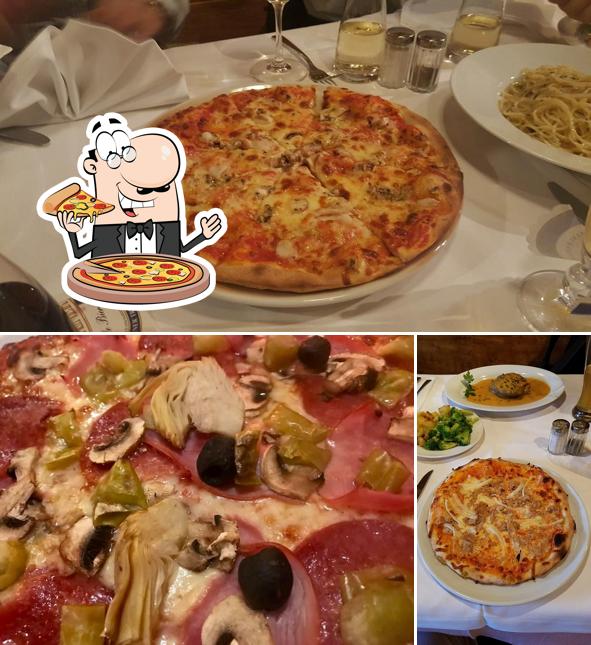 Отведайте пиццу в "Trattoria Tiberio"