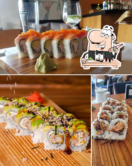 Elige uno de sus diferentes tipos de sushi